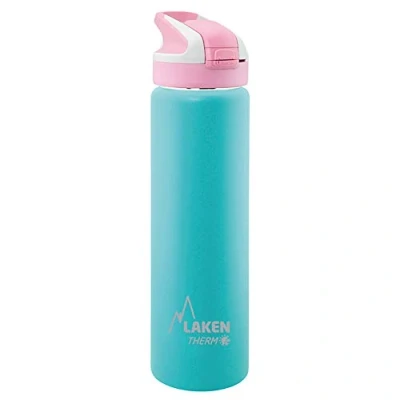 Image of Laken Unisex Adult Thermos Flask, TS7VT Turquoise, 18/8 0.75 L