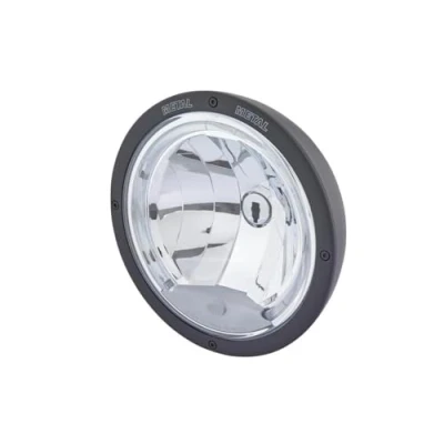 Image of HELLA 1F8 007 560 201 Hybrid Spotlight Luminator Metal Celis 12/24V Round Reference number: 17.5 Bolted clear diffusing Lens Colour: Crystal Cable: 800mm right/left
