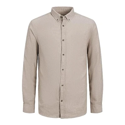 Image of JACK &amp; JONES Women&#039;s Jjeclassic Melange Shirt LS Sn