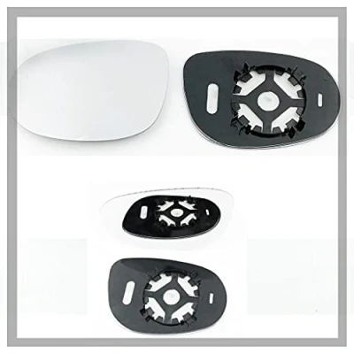Image of Fits Ford KA, For 2009 to 2016 Convex Wing Mirror Glass LEFT HAND (UK Passenger Side)