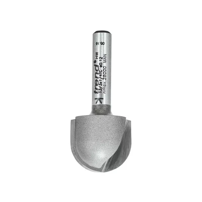 Image of Trend Professional Cove Cutter, 10mm Radius, 1/4 Inch Shank, 20mm Cut Diameter &amp; 18mm Length, Tungsten Carbide Tipped, 13/3X1/4TC