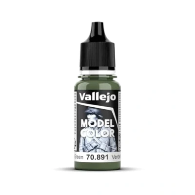 Image of Vallejo VJ70891 Model Color 17 ml Acrylic Paint Intermediate Green