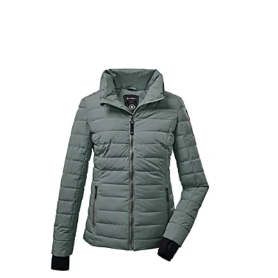 Image of Killtec Women&#039;s Ksw 248 Wmn Ski Qltd Quilted Jacket/Ski Jacket with Removable Snow Guard