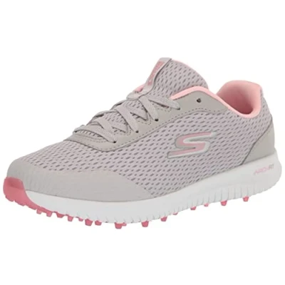 Image of Skechers Performance GO Golf MAX Fairway 3 shoes, Women&#039;s, Size: 3, Light grey Textile/synthetics