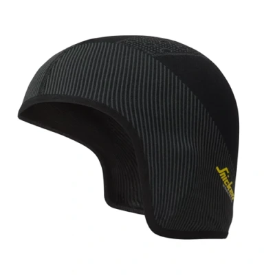 Image of Snickers FlexiWork Seamless Helmet Liner Black/Grey S/M