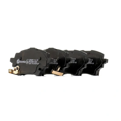 Image of 0446602400, 0446602401, 04466F4010, 04466K0000 Brake pad set BREMBO P 83 178 with acoustic wear warning without accessories