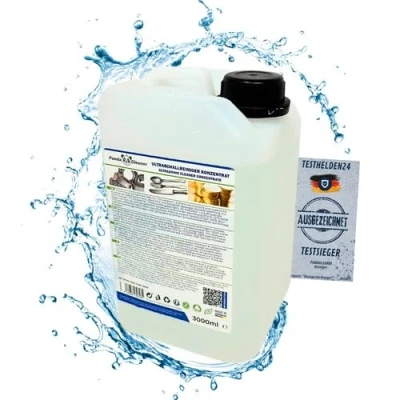 Image of PandaCleaner Cleaning Fluid for Ultrasonic Cleaner 3L Liquid Glasses, Carburettors, Silver, Coins, Gold etc. (3L Canister)