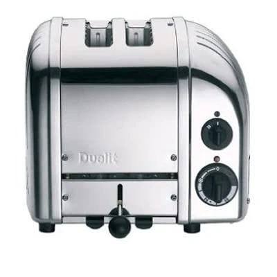Image of Dualit Classic Vario AWS Polished 2 Slot Toaster With FREE Gift