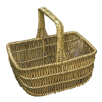 Image of Red Hamper S024/2/HOME Wicker Small Southport Shopping Basket