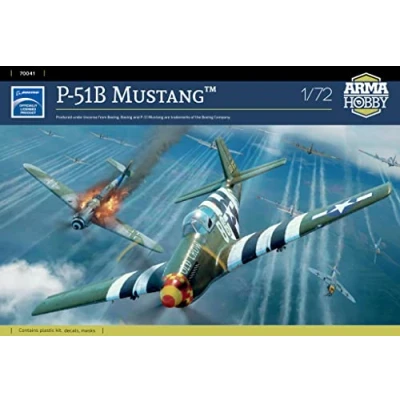 Image of Arma Hobby 1/72 Scale Yak 1b Allied Fighter Limited Edition Plastic Model Building Kit # 70029