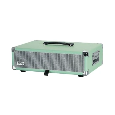 Image of Gator Vintage Amp Vibe Rack Case 2U Seafoam Green