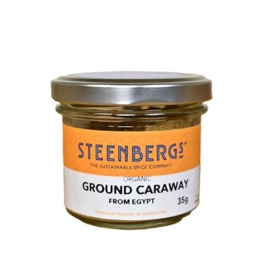 Image of Steenbergs Organic Ground Caraway Standard Jar 35g