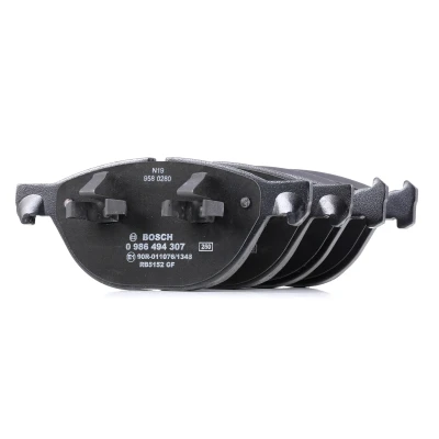 Image of 34116778048, 34116791514, 34116865868 Brake pad set BOSCH 0 986 494 307 BMW: X5, X6