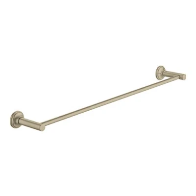 Image of Grohe Essentials Authentic Badetuchhalter, 1 Stück, nickel gebürstet, 40653EN1