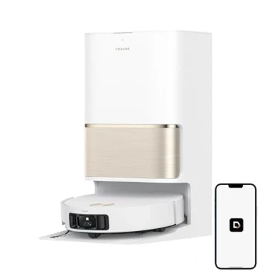 Image of DREAME L50 Pro Ultra Robot Vacuum and Mop, 19,500Pa Suction, Smart Obstacle Avoidance 360 Navigation, HyperStream Detangling DuoBrush, Auto Empty Mop Self Cleaning