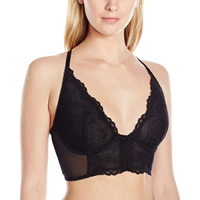 Image of Gossard Superboost Bralet Triangle bra, Women&#039;s, Size: 32G, Black