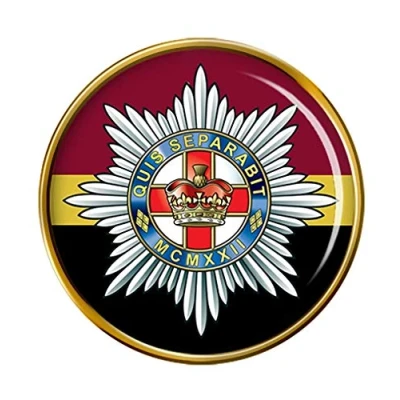 Image of 4th/7th Royal Dragoon Guards, British Army Pin Badge