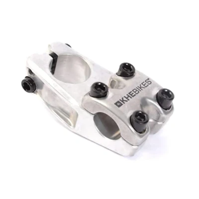 Image of KHE Freestyle Alround BMX 7005 Aluminium Stem 1 1/8 Toploader 50 mm Forward Silver Only 264 g