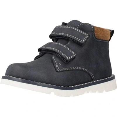 Image of Chicco Polacchino Flok Desert Boots, Blue Blu 800, 7.5 UK Child