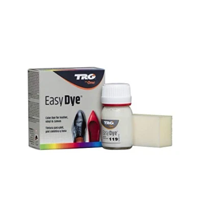 Image of TRG The One Easy Dye, Leather Shoe Color Restore Paint, 119 Pale Grey, 25 ml