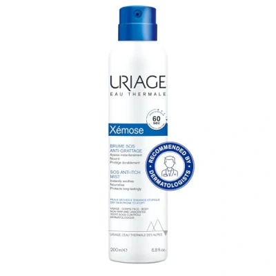 Image of Uriage Xémose SOS Anti Itch Mist 200ml Dry Skin Prone to Atopy Soothes In Less Than 60 Seconds ! Instant Relief &amp; Long Lasting Hydration With Shea Butter Illipe Oil Quick Application