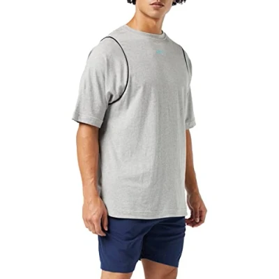 Image of Reebok Unisex Myt Short Sleeve T Shirt, Mgreyh, L UK