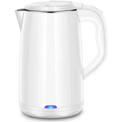 Image of RBUDSPOLF Hot Water Kettle 1.8L Stainless 1500W Electric Tea Kettle,Fast Boiling with Auto Shut Offwith Boil Dryion,Double Walled Insulation/White