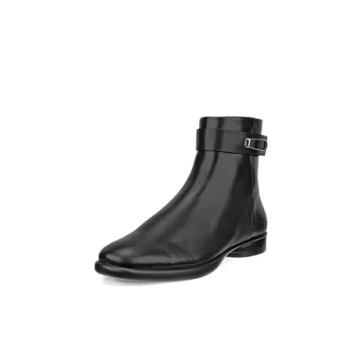 Image of ECCO Sculp Classic ankle boots, Women&#039;s, Size: 5 5.5, Black Leather