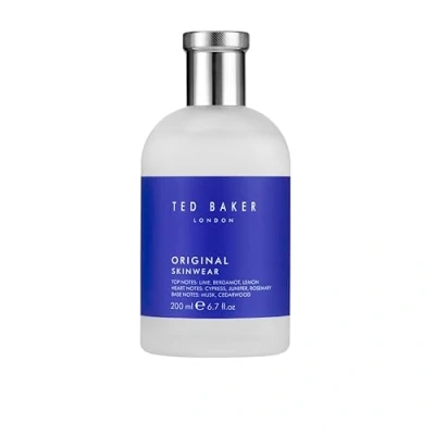 Image of Ted Baker Skinwear EDT, woody masculine fragrance, zesty lime, bergamont and lemon top notes with sandalwood, amber cedar base notes, 200ml