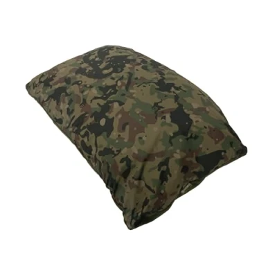 Image of Trakker Large Camo Pillow Dual Sided Soft Polyester and Polar Fleece Bespoke Pattern Removable Washable Cover Code 209409