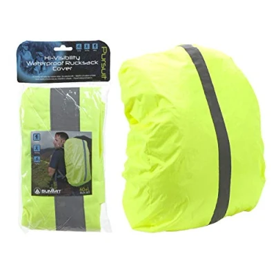 Image of PMS SUMMIT HI VIS WATERPROOF RUCK SACK COVER 60 70L