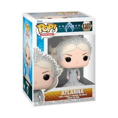 Image of Funko POP! Movies: DC Atlanna Aquaman Collectable Vinyl Figure Gift Idea Official Merchandise Toys for Kids &amp; Adults Movies Fans Model Collectors and Display