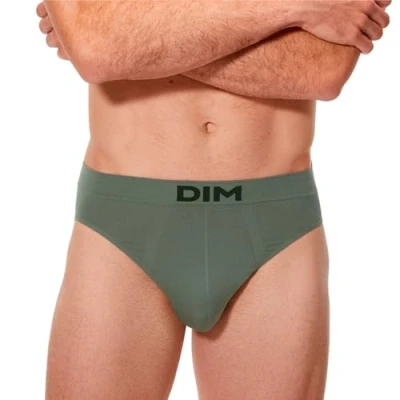 Image of Dim Mens Pack 2 Slips Unno Basic seamless D05HG man Green Polyamide Size Medium