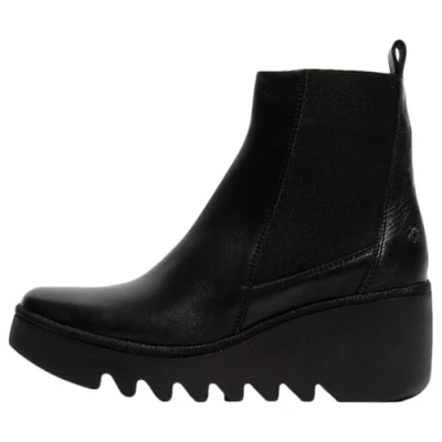 Image of Fly London Women&#039;s BAGU233FLY Ankle Boot, Black, 3 UK