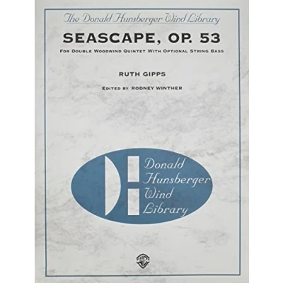 Image of Seascape, Op. 53: Conductor Score (Donald Hunsberger Wind Library)