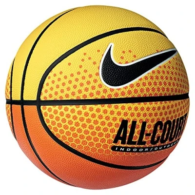 Image of Nike Unisex Basketballs, Yellow, 7 EU
