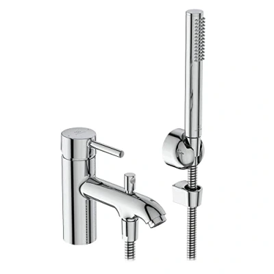 Image of Ideal Standard Ceraline Single Lever Bath Shower Mixer Tap, BC191AA Chrome