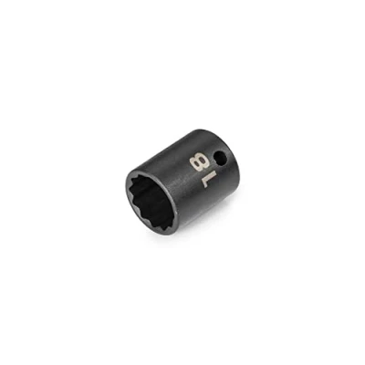 Image of TEKTON 3/8 Inch Drive x 18 mm 12 Point Impact Socket SID12318