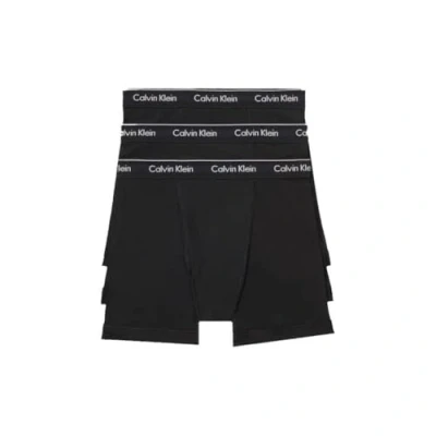 Image of Calvin Klein Men&#039;s Cotton Classics 3 Pack Boxer Brief, Black, S (Pack of 3)