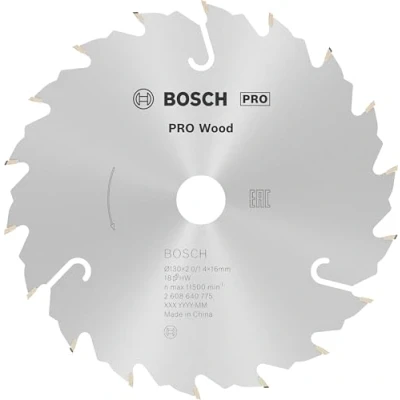 Image of Bosch 2608640775 130 x 2.2 16 mm Speed Wood Hand Circular Saw