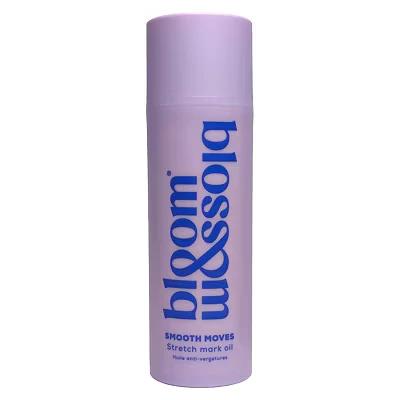 Image of Bloom and Blossom Smooth Moves Stretch Mark Oil, 150ml Body Oil with 100% Natural Ingredients, Pregnancy Skin Care, Hydrating &amp; Elasticity Boosting Treatment