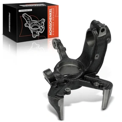 Image of Steering Knuckle Front Left Compatible with Polo 9N 9A4 Fox 5Z Fabia I 6Y2 6Y3 6Y5 1.2L 1.4L 1.9L 1999 2016 6Q0407255AC