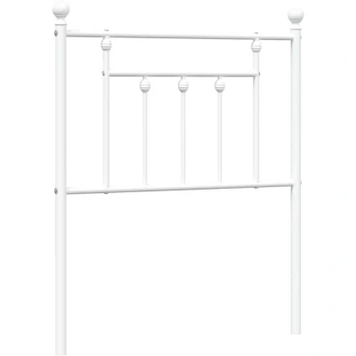 Image of Metal Headboard White 75 cm vidaXL
