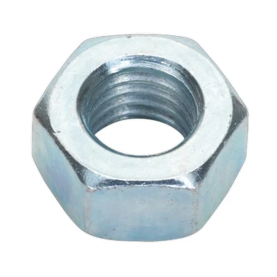 Image of Sealey Steel Nut 934 M12 Zinc Pack of 25