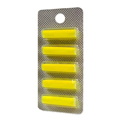 Image of Pack of 5 Vacuum Cleaner Fragrance Sticks Air Freshener with Scent Lemon Citrus Suitable for All Bags Chips Deodorant