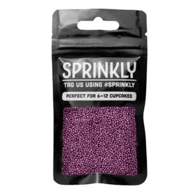 Image of SPRINKLY Glimmer 100&#039;s &amp; 1000&#039;s (No E171) Aubergine 30g