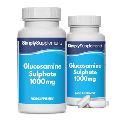 Image of Glucosamine Sulphate 2KCL 1000mg One A Day Potent Formula 120 Fast Release Tablets = Up to 4 Months’ Supply Manufactured in The UK