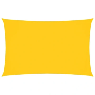 Image of vidaXL Sunshade Sail Oxford Fabric Rectangular 4x7 m Yellow
