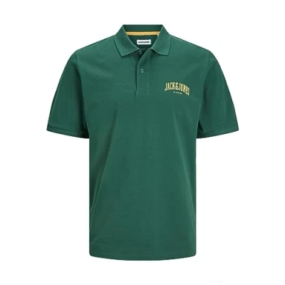 Image of JACK &amp; JONES Men&#039;s Jjejosh Polo Ss Sn Long Sleeved Shirt, dunkelgr&amp;uumln, M