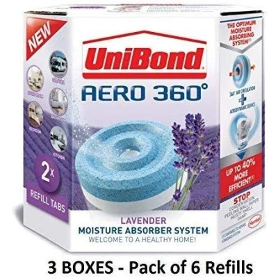 Image of UniBond Aero 360 Lavender Refill, 450 g